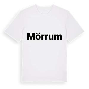 Mörrum fetstil t-shirt – ekologisk bomull t-shirt från Pinshirt