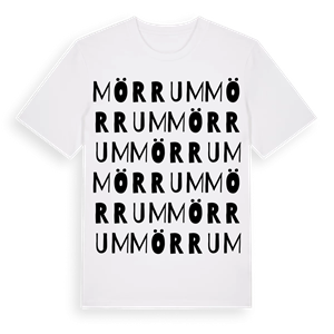 Mörrum ordlek t-shirt – ekologisk bomull t-shirt från Pinshirt