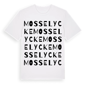 Mosselycke ordlek t-shirt – ekologisk bomull t-shirt från Pinshirt