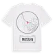 White t-shirt med Mossen t-shirt