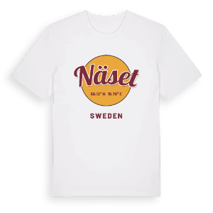 Näset cirkel t-shirt – ekologisk bomull t-shirt från Pinshirt