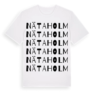 Nätaholm ordlek t-shirt – ekologisk bomull t-shirt från Pinshirt