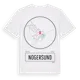 White t-shirt med Nogersund t-shirt