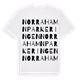 Norra hamnparkeringen ordlek t-shirt