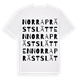 Norra Prästslätten ordlek t-shirt