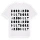 Norra Rödhult ordlek t-shirt