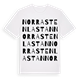 Norra stenlastan ordlek t-shirt