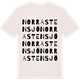 Vintage White t-shirt med Norra Stensjö ordlek t-shirt