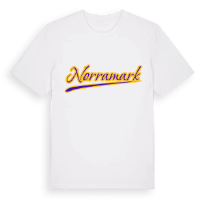 Norramark baseball t-shirt – ekologisk bomull t-shirt från Pinshirt