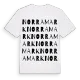 Norramark ordlek t-shirt