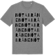 Mid Heather Gray t-shirt med Nötabråne ordlek t-shirt