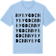 Blue Soul t-shirt med Nybygden ordlek t-shirt