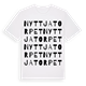 Nyttjatorpet ordlek t-shirt