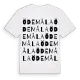 Ödemåla ordlek t-shirt