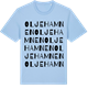 Blue Soul t-shirt med Oljehamnen ordlek t-shirt