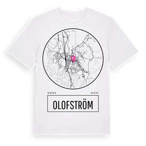 Olofström t-shirt – ekologisk bomull t-shirt från Pinshirt