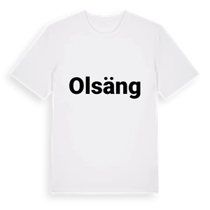 Olsäng fetstil t-shirt – ekologisk bomull t-shirt från Pinshirt