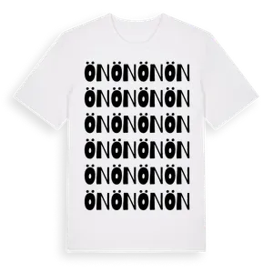 Ön ordlek t-shirt – ekologisk bomull t-shirt från Pinshirt