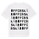 Öppenskär ordlek t-shirt