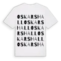 Oskarshall ordlek t-shirt