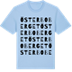 Blue Soul t-shirt med Österboberget ordlek t-shirt