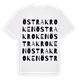 Östra Kroken ordlek t-shirt