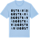 Blue Soul t-shirt med Östra Vång ordlek t-shirt
