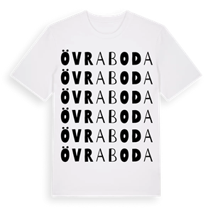 Övraboda ordlek t-shirt – ekologisk bomull t-shirt från Pinshirt