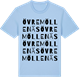 Blue Soul t-shirt med Övre Möllenäs ordlek t-shirt