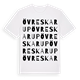Övre Skarup ordlek t-shirt