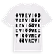 White t-shirt med Övre Viö ordlek t-shirt