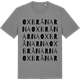 Mid Heather Gray t-shirt med Oxbrånarna ordlek t-shirt