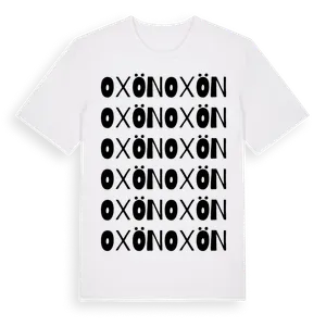 Oxön ordlek t-shirt – ekologisk bomull t-shirt från Pinshirt