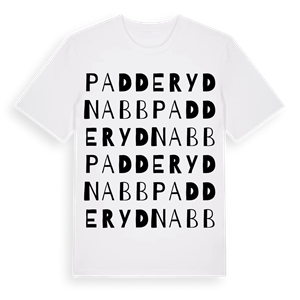 Padderydnabb ordlek t-shirt – ekologisk bomull t-shirt från Pinshirt