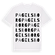 Pagelsborg ordlek t-shirt