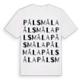 Pålsmåla ordlek t-shirt
