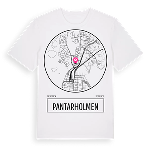 Pantarholmen t-shirt – ekologisk bomull t-shirt från Pinshirt