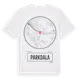 White t-shirt med Parkdala t-shirt
