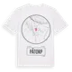 White t-shirt med Påtorp t-shirt