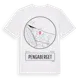White t-shirt med Pengaberget t-shirt