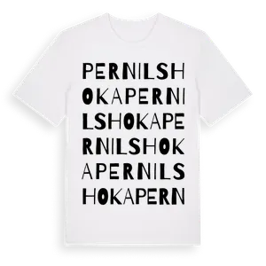 Pernilshoka ordlek t-shirt – ekologisk bomull t-shirt från Pinshirt