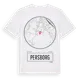 White t-shirt med Persborg t-shirt
