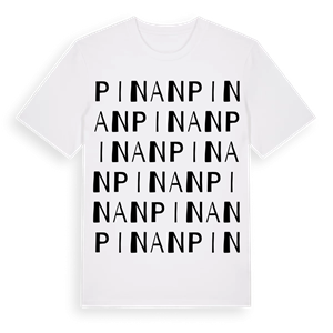 Pinan ordlek t-shirt – ekologisk bomull t-shirt från Pinshirt