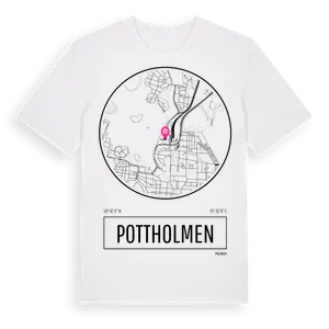 Pottholmen t-shirt – ekologisk bomull t-shirt från Pinshirt