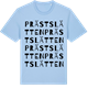 Blue Soul t-shirt med Prästslätten ordlek t-shirt