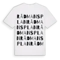 Rådmansplan ordlek t-shirt