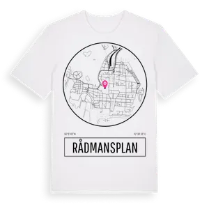 Rådmansplan t-shirt – ekologisk bomull t-shirt från Pinshirt