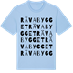 Blue Soul t-shirt med Rävabygget ordlek t-shirt