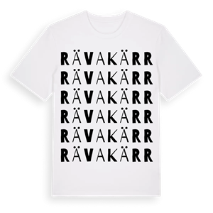 Rävakärr ordlek t-shirt – ekologisk bomull t-shirt från Pinshirt
