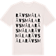 Vintage White t-shirt med Rävsmåla ordlek t-shirt